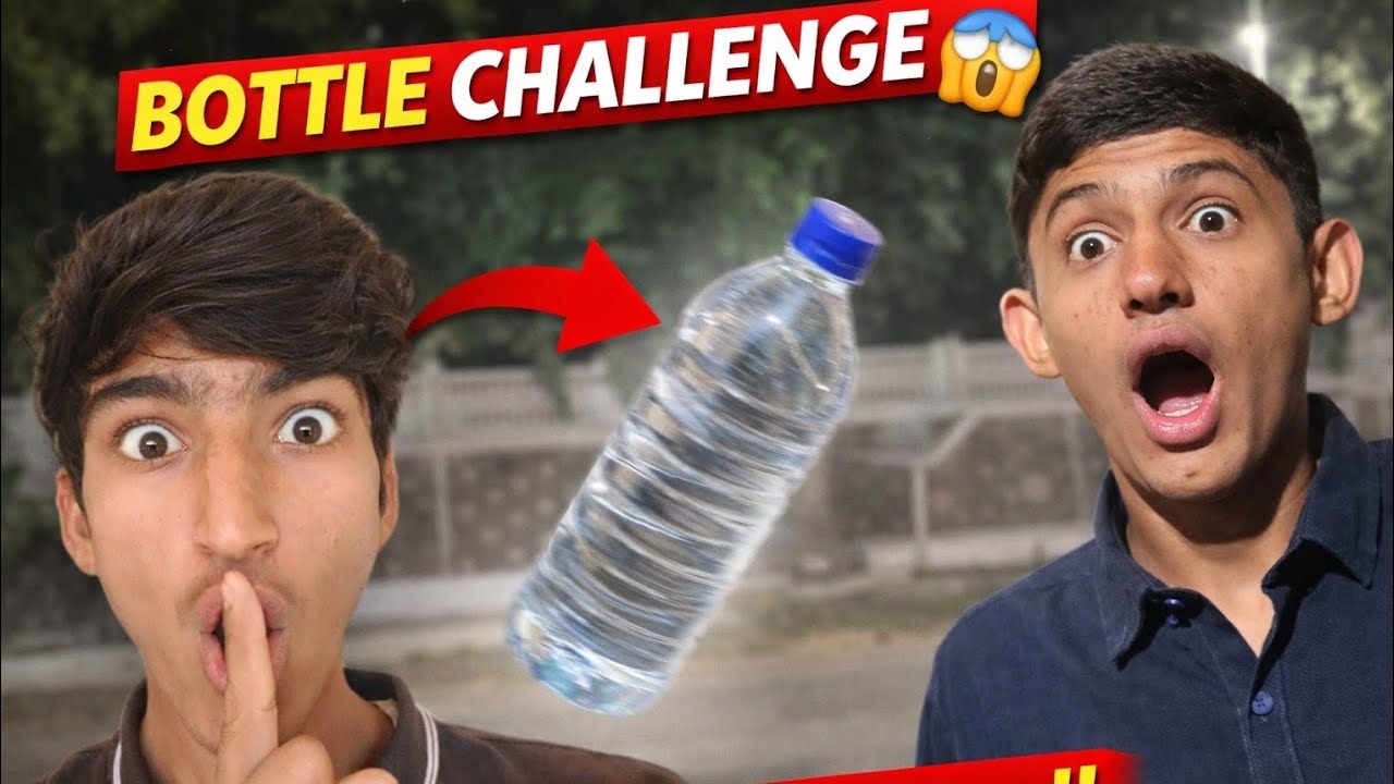 Bottle challange 🥷