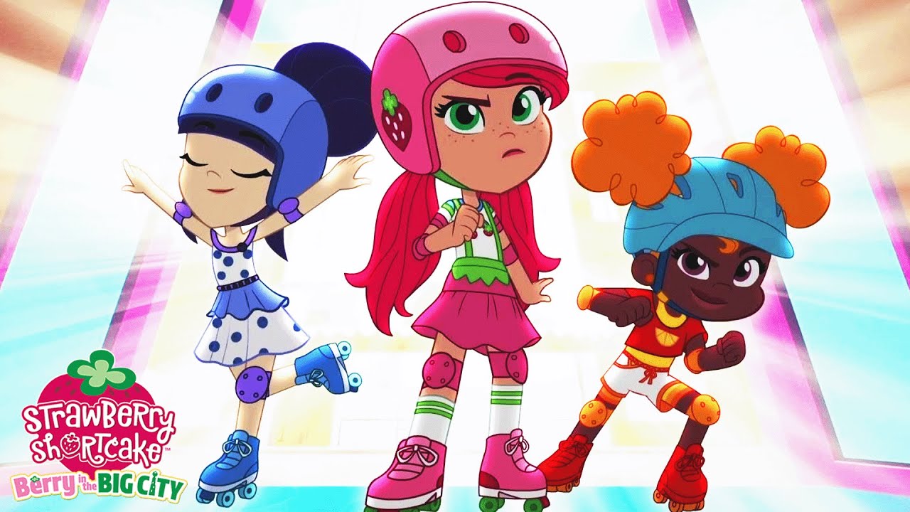 Big Apple City All-Skate Competition | Strawberry Shortcake - Berry in the Big City | Full Episodes