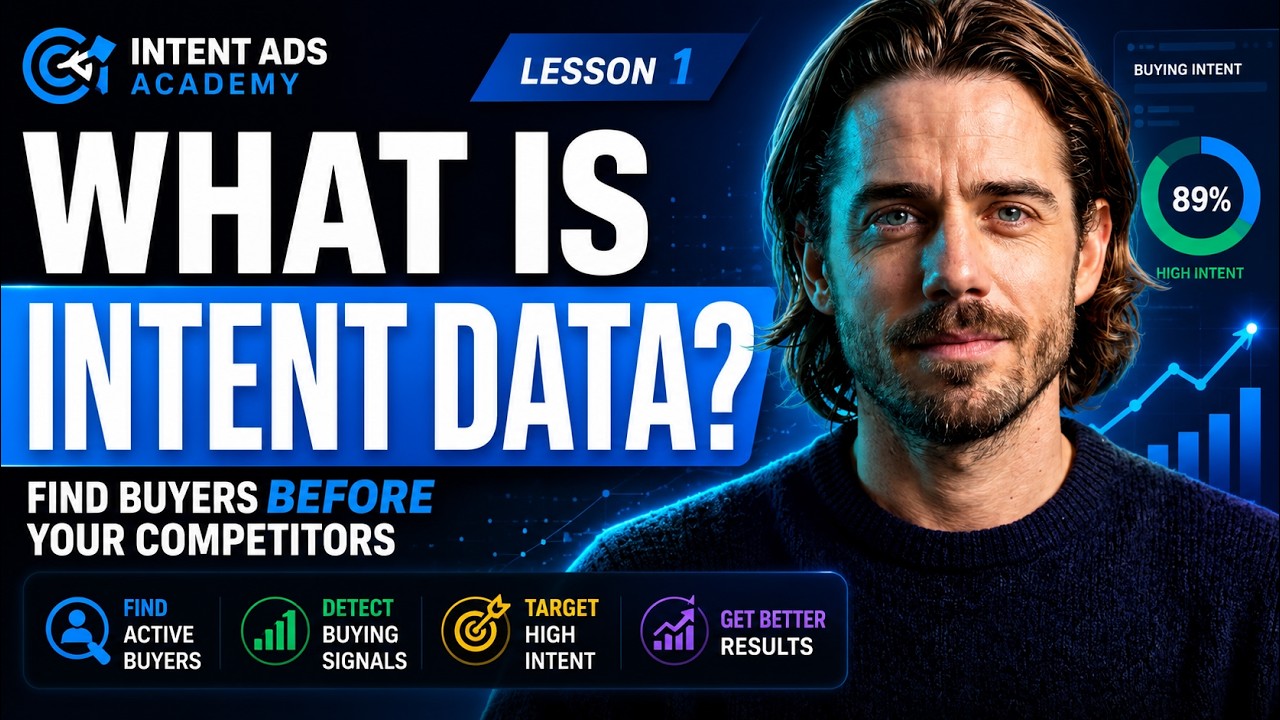 What Is Intent Data? | The Beginner's Guide to Buyer Intent, Buying Signals & Intent Advertising