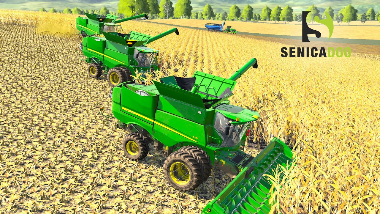 USA - BIG Corn Harvest [Richport Map]