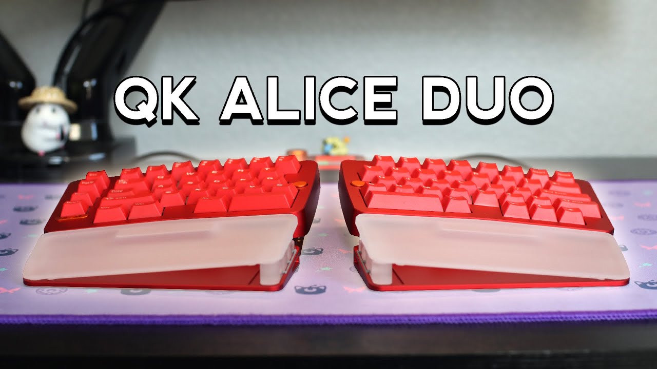 This Keyboard Saves Wrists (and sounds INSANE) | QK Alice Duo Build and Sound Tests