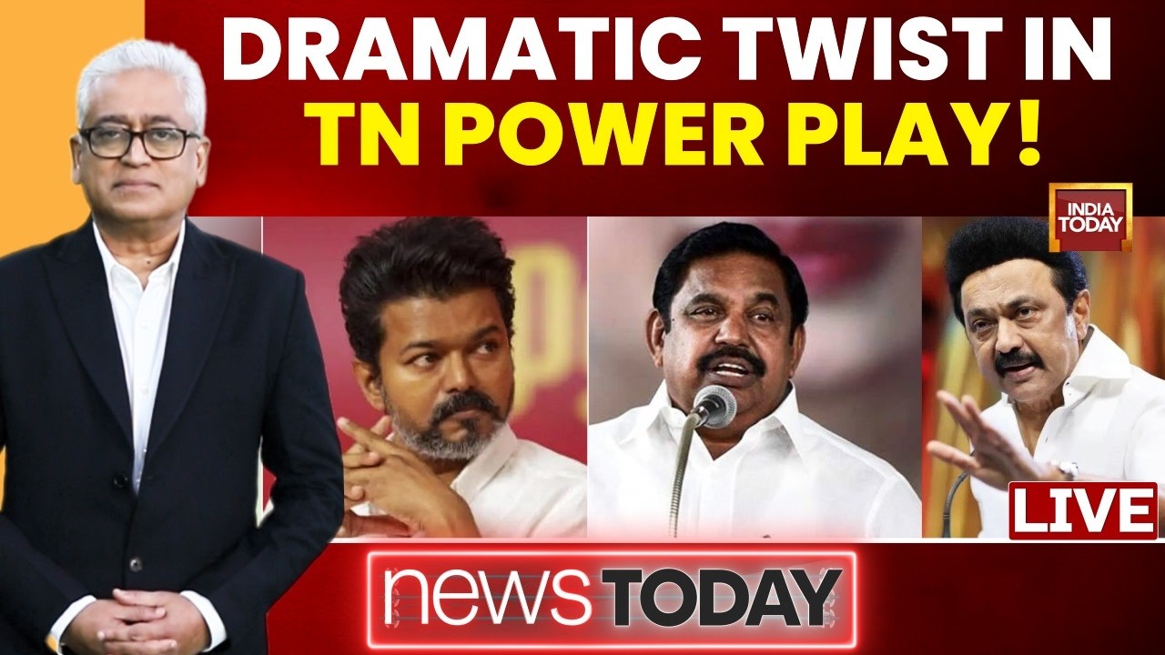 Rajdeep Sardesai LIVE: DMK-AIADMK Alliance? | Will Vijay Take Oath As CM? | TVK-Cong Tie-Up