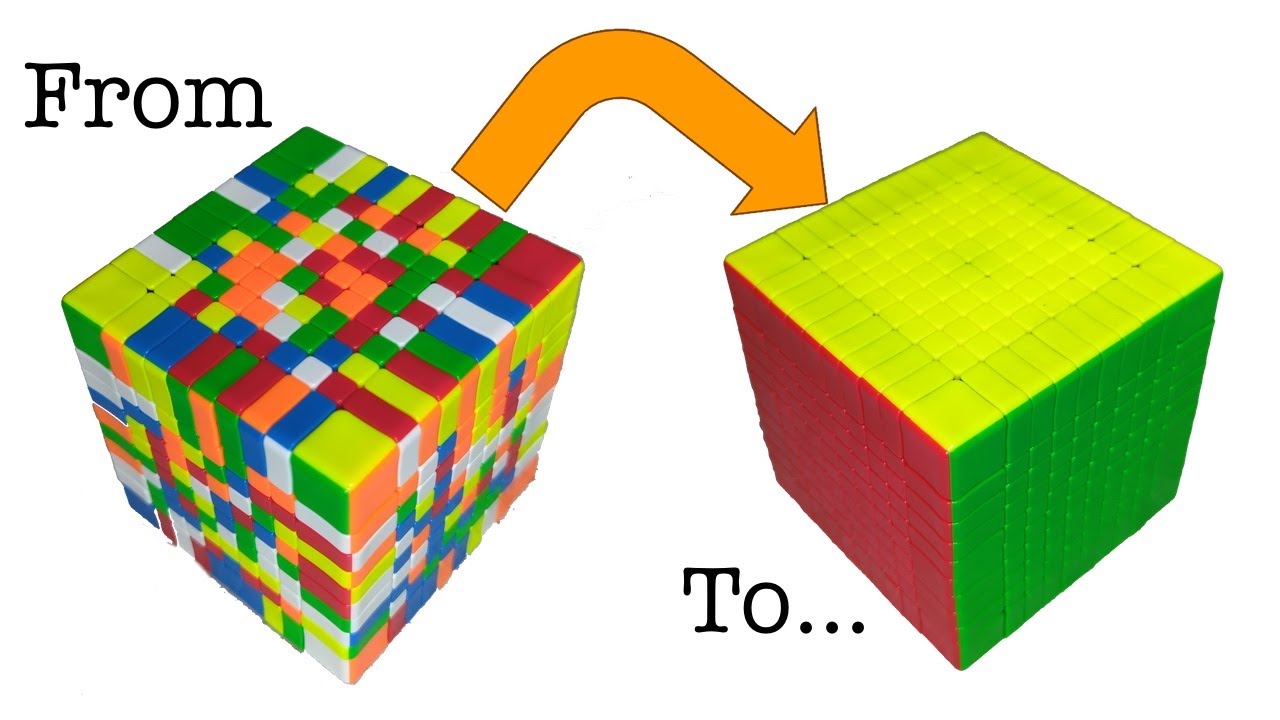 [141] Solving a 10x10 Rubik's cube