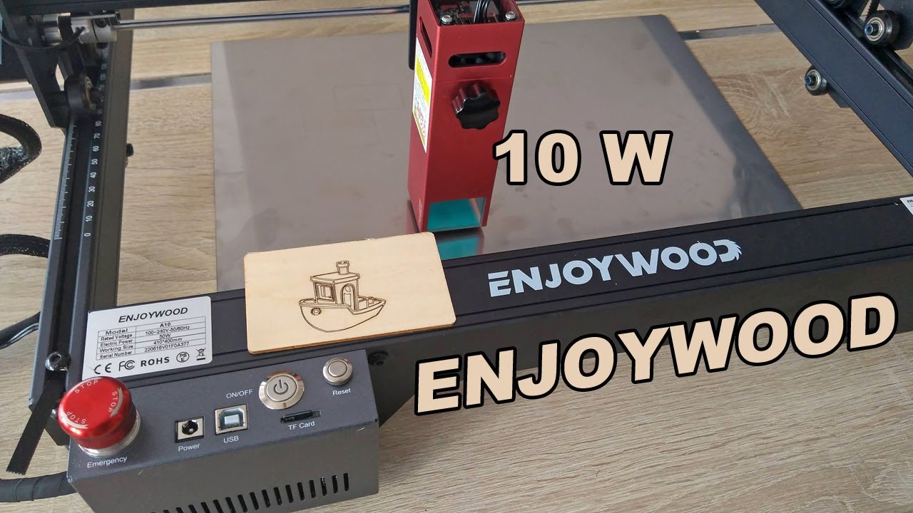 Great woodworking tool: Enjoywood CEL-E10 10W Laser engraver