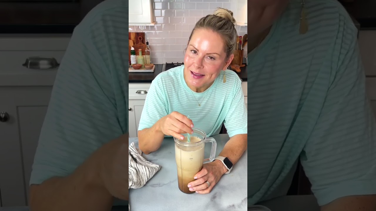 EASY BLENDED ICED COFFEE (NO SUGAR!)