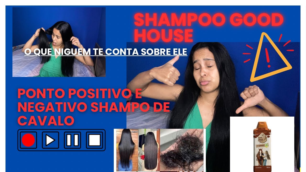 SHAMPOO GOOD HOUSE / Shampoo de CAVALO DA SHOPEE O QUE ELE CAUSA E NINGUÉM CONTA / shampo bomba