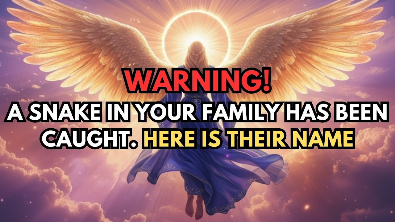 🔴 ONLY 3 MINUTES LEFT — ARCHANGEL MICHAEL SAYS: A SNAKE IN YOUR FAMILY HAS FINALLY BEEN CAUGHT…