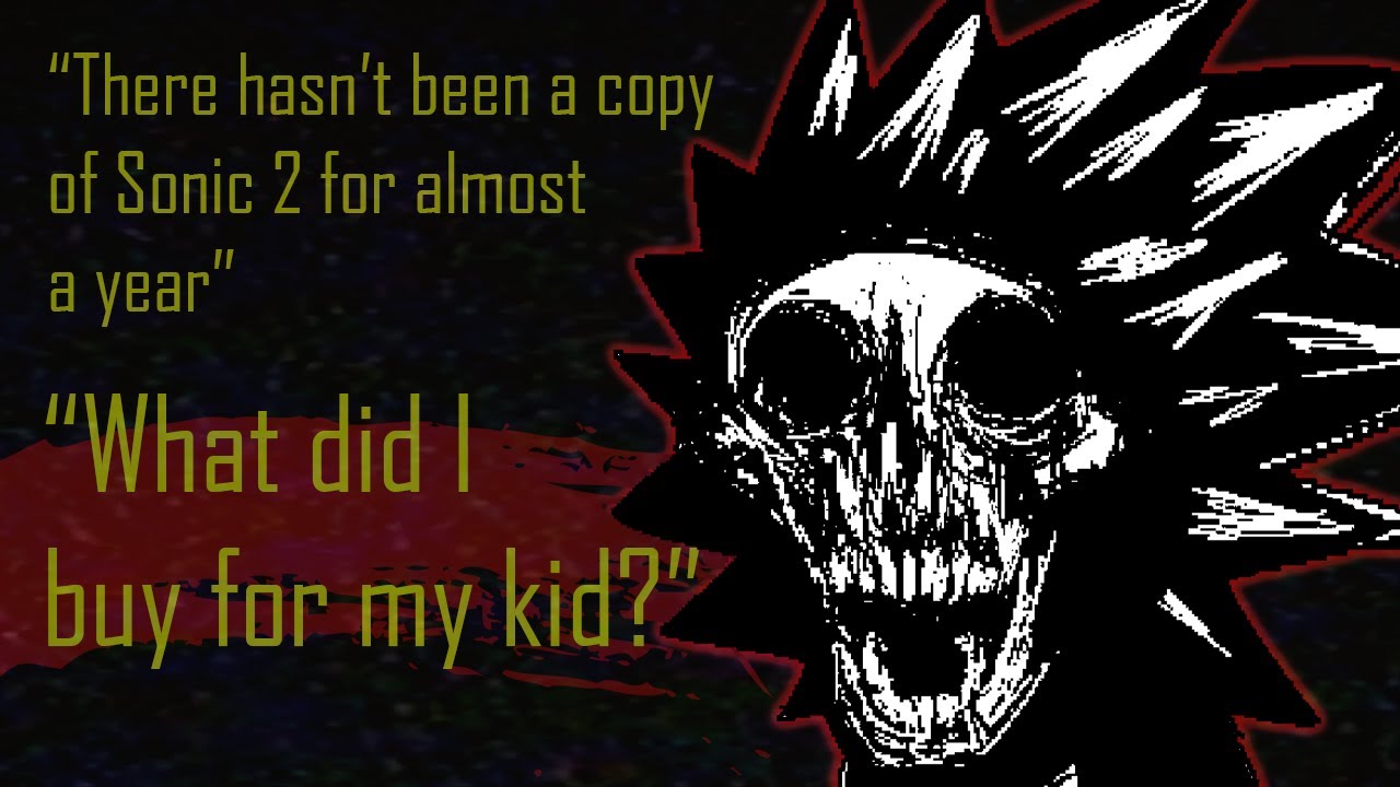 No More Innocence:  The Sonic EXE representing Addiction