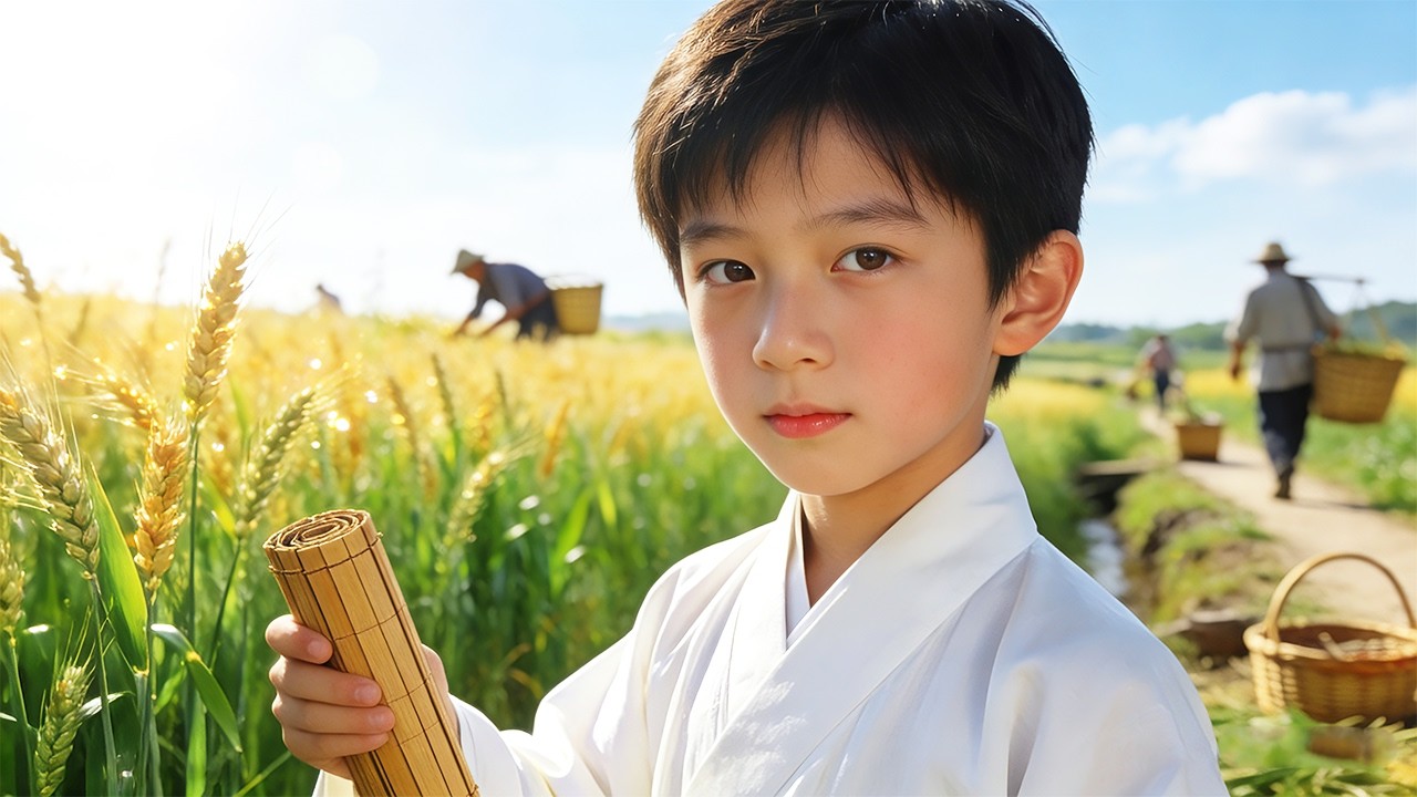 天才儿童穿成寒门嫡子，小叔读书我种田？!暗中苦读，县府院试三元惊破！放榜日，全家跪地痛哭：十年书香供错了人，种田娃一鸣惊人！#女频#甜宠#复仇#重生