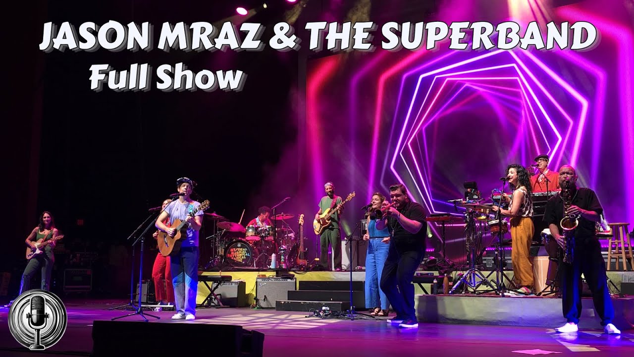 Jason Mraz & The Superband - Full Show - Canandaigua, NY 7/10/2024