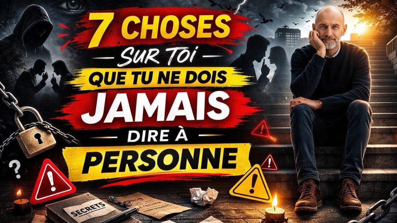 7 choses sur toi que tu ne dois JAMAIS dire à personne – Christophe André | Discours motivationnel