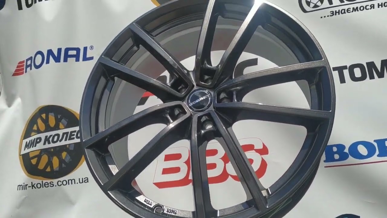 Borbet W mistral anthracite glossy