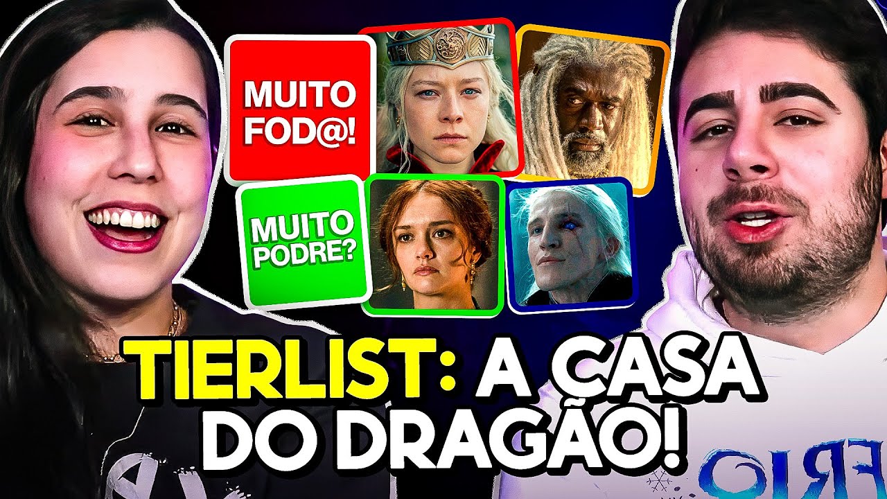 OS MELHORES E PIORES PERSONAGENS DE CASA DO DRAGÃO! | Tierlist