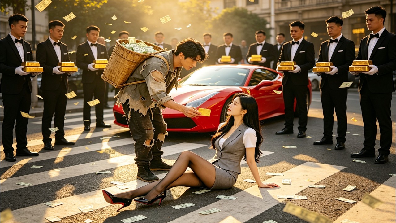 가난한 남자가 미녀를 도와 호감을 얻고 백만장자가 된다.섹시한 미녀들이 모두 그에게 반한다.