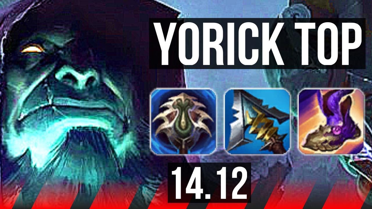 YORICK vs MALPHITE (TOP) | 10/1/5, Dominating | VN Diamond | 14.12