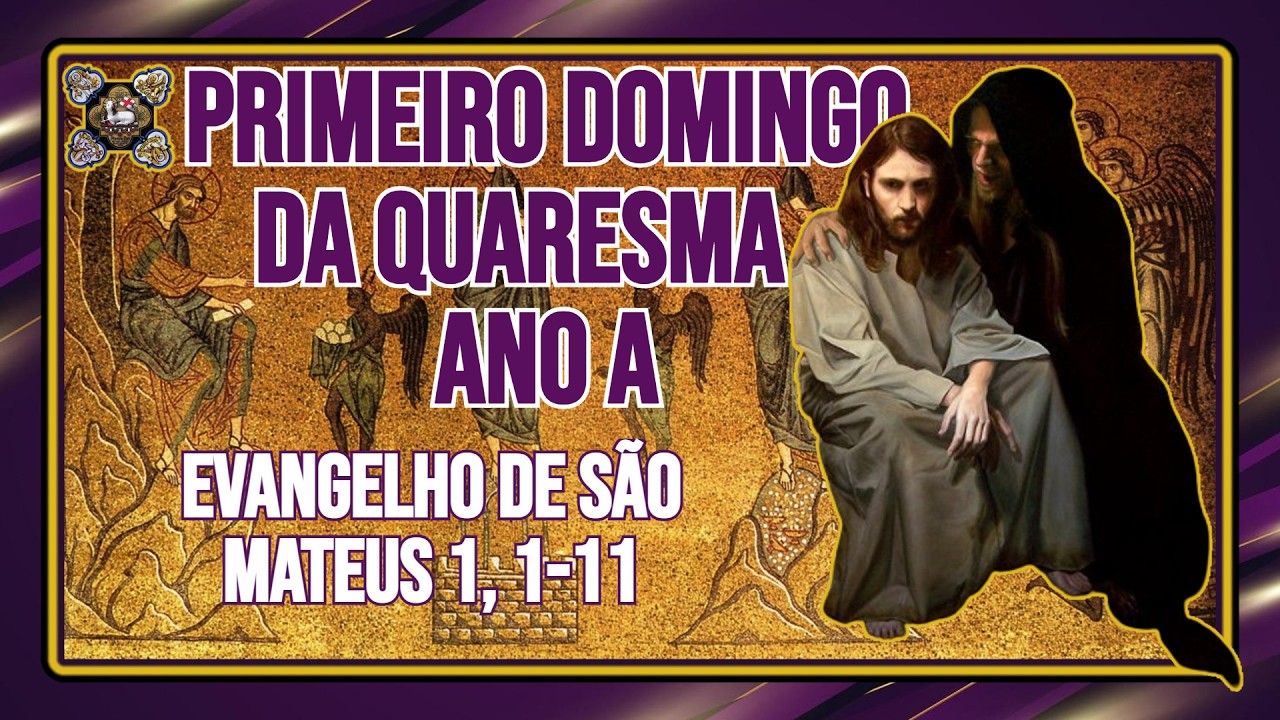 Nem Só de Pão Vive o Homem: A Lição de Jesus para Vencer a Tentação (Mt 4, 1-11)