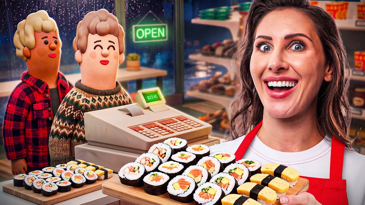 Ich er&ouml;ffne nachts einen gem&uuml;tlichen Sushi-Laden in Japan