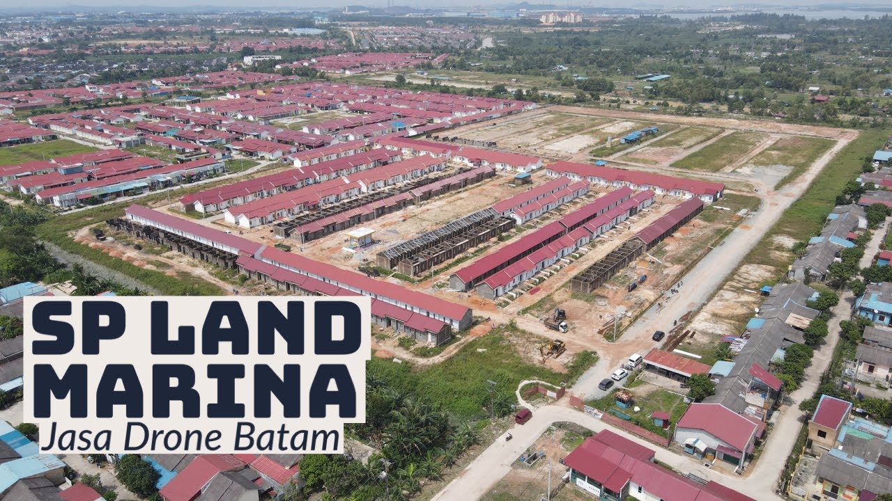 SP Land Marina Video Progress // Jasa Drone Batam // 0812-6602-7866