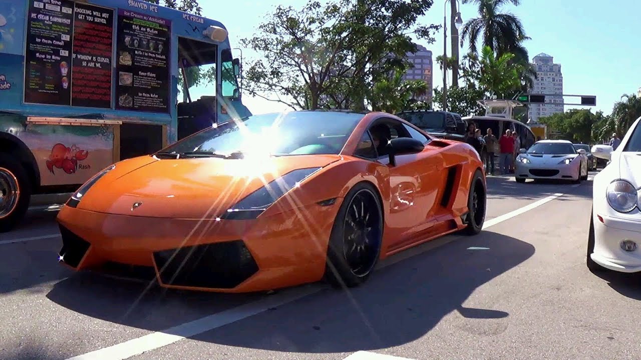 LAMBORGHINI GALLARDO  UNDERGROUND RACING 1200 hp CRAZY FAST ORANGE BEAST