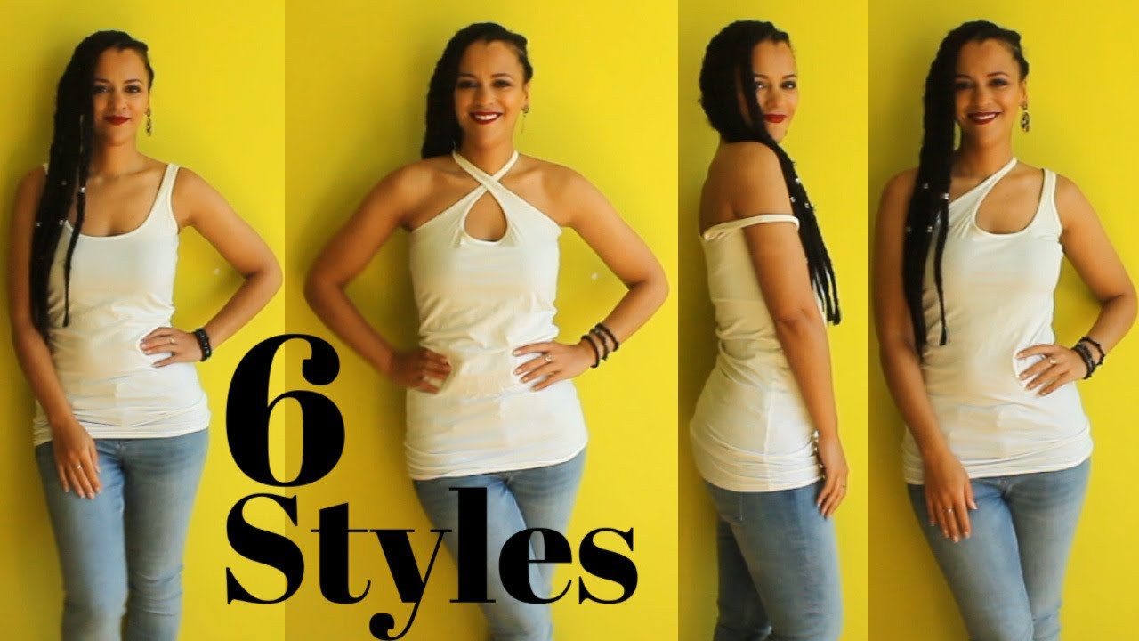2. How To Style a Tank Top | 6 Ways You Didn't Know Before! 🌻JOYCY🌻 Capsule Wardrobe