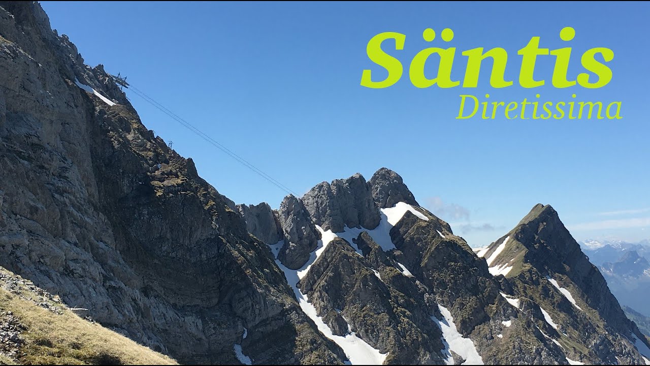 Wilde Alpin-Tour über die Chammhalden auf den Säntis