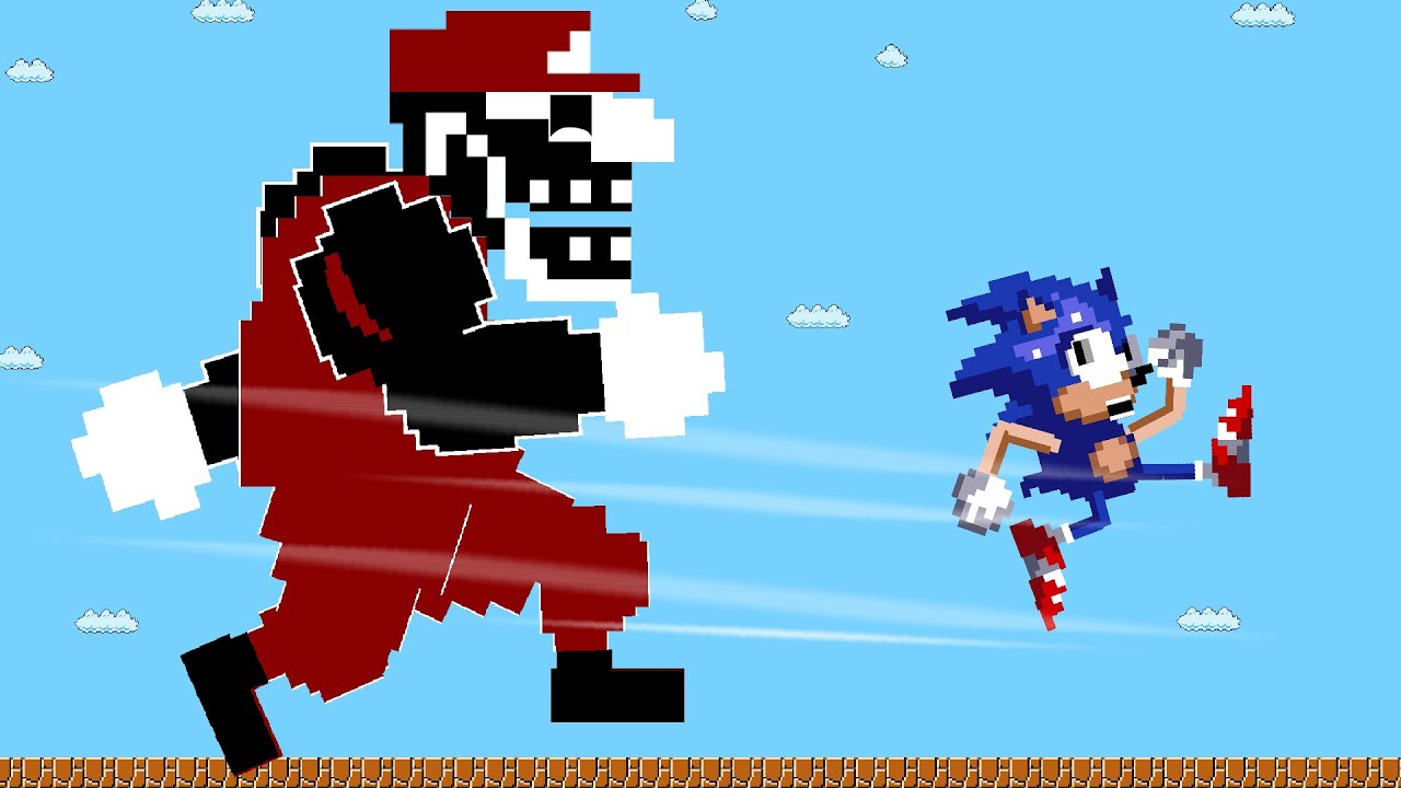 GM Stories : Sonic vs MX / Mario' 85 PC Port | Game Animation