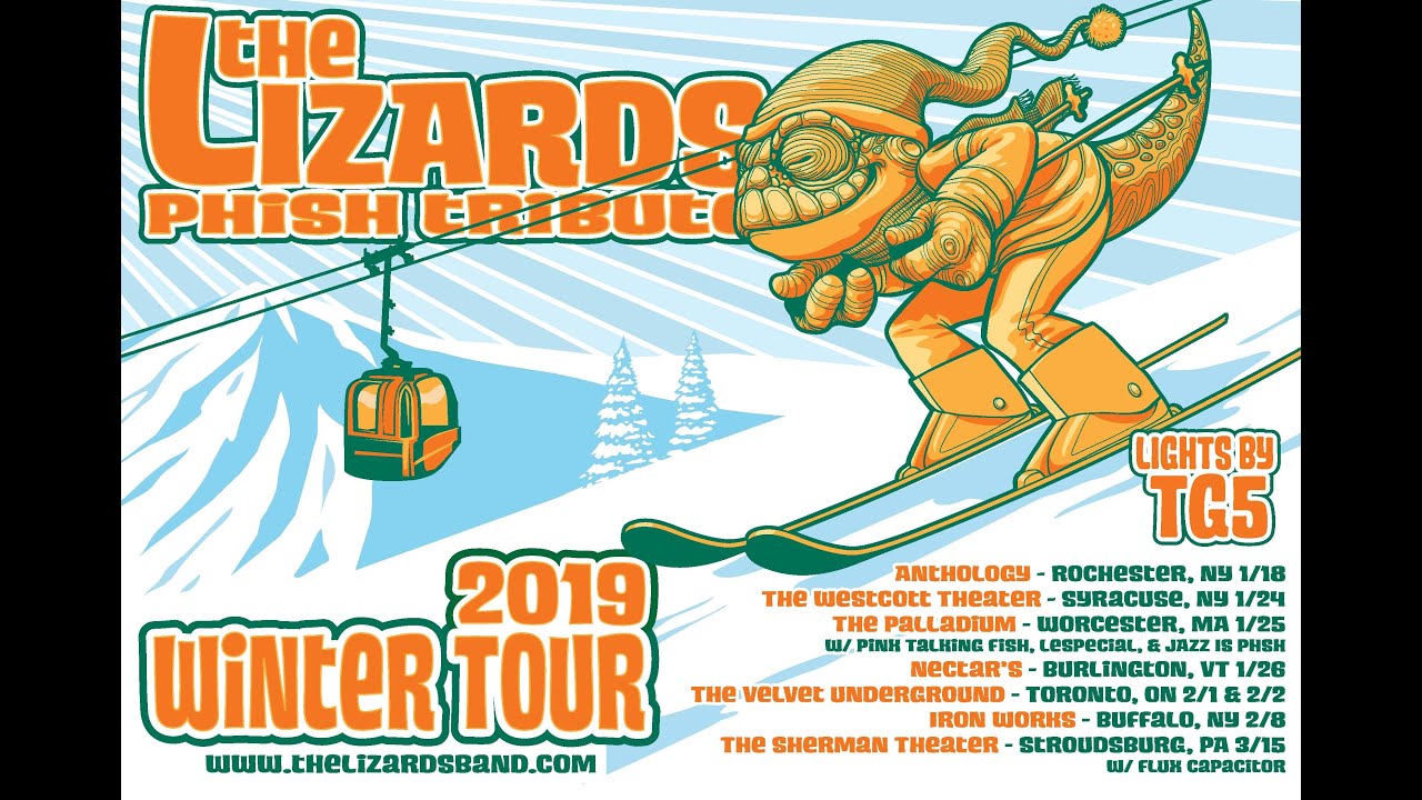 gnuTUBE Replay Series: Phish Tribute, The Lizards Live in Toronto on Feb 1, 2019 SBD