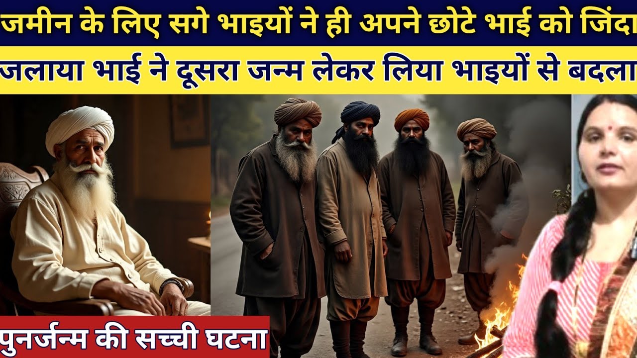सगे भाइयों ने अपने ही भाई को जिंदा जलती हुई चिता में फेंक दिया लेकिन भाई ने दूसरा जन्म लेकर लिया बदल