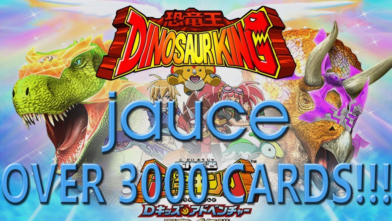 SEGA Dinosaur King Cards - Jauce Unboxing 09/08/19 - OVER 3000 CARDS!!!