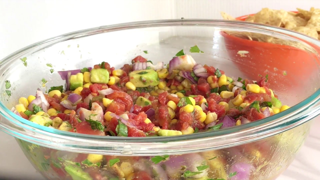 Tomato, Corn & Avocado Salad Recipe