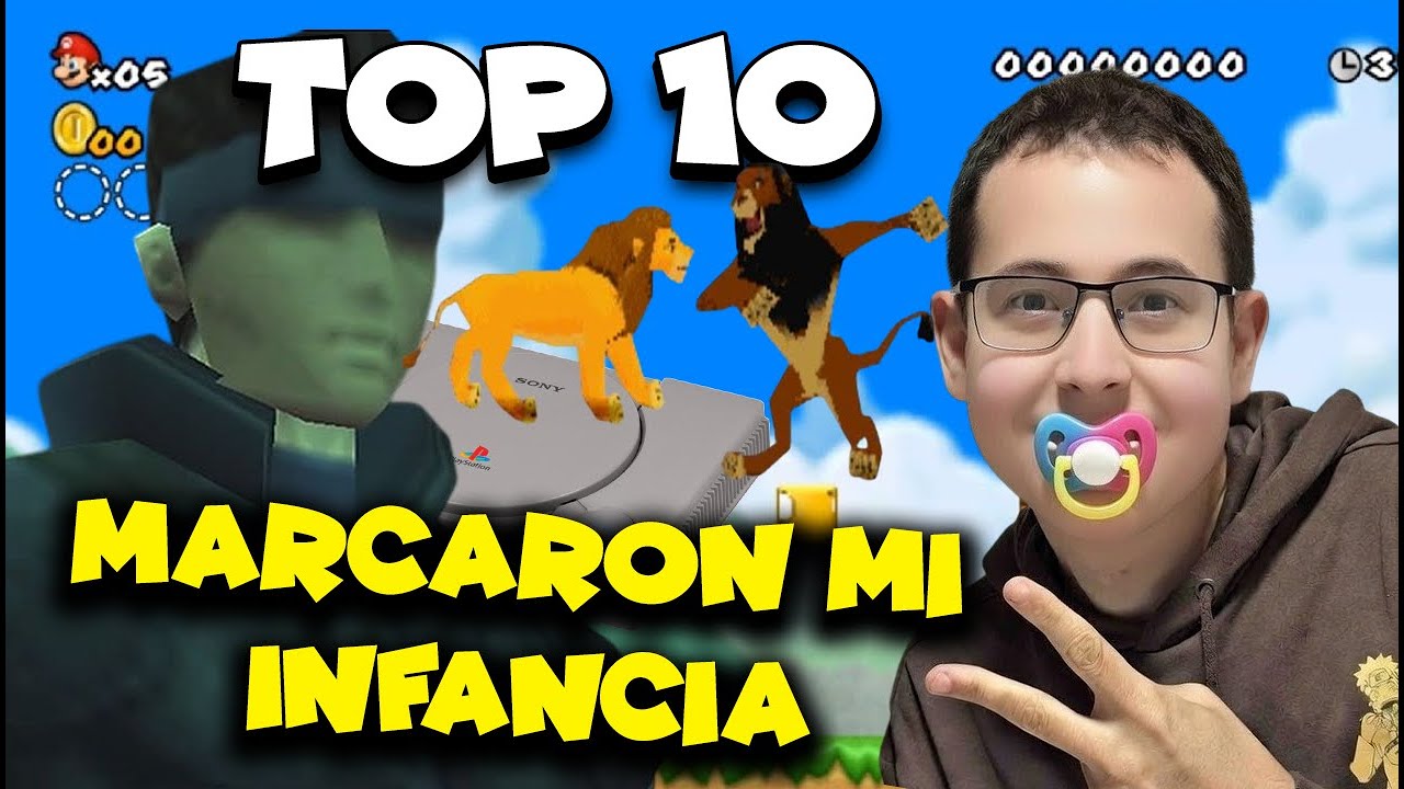 🕹️ La Nostalgia Pura: Los 10 Videojuegos que Marcaron mi Infancia