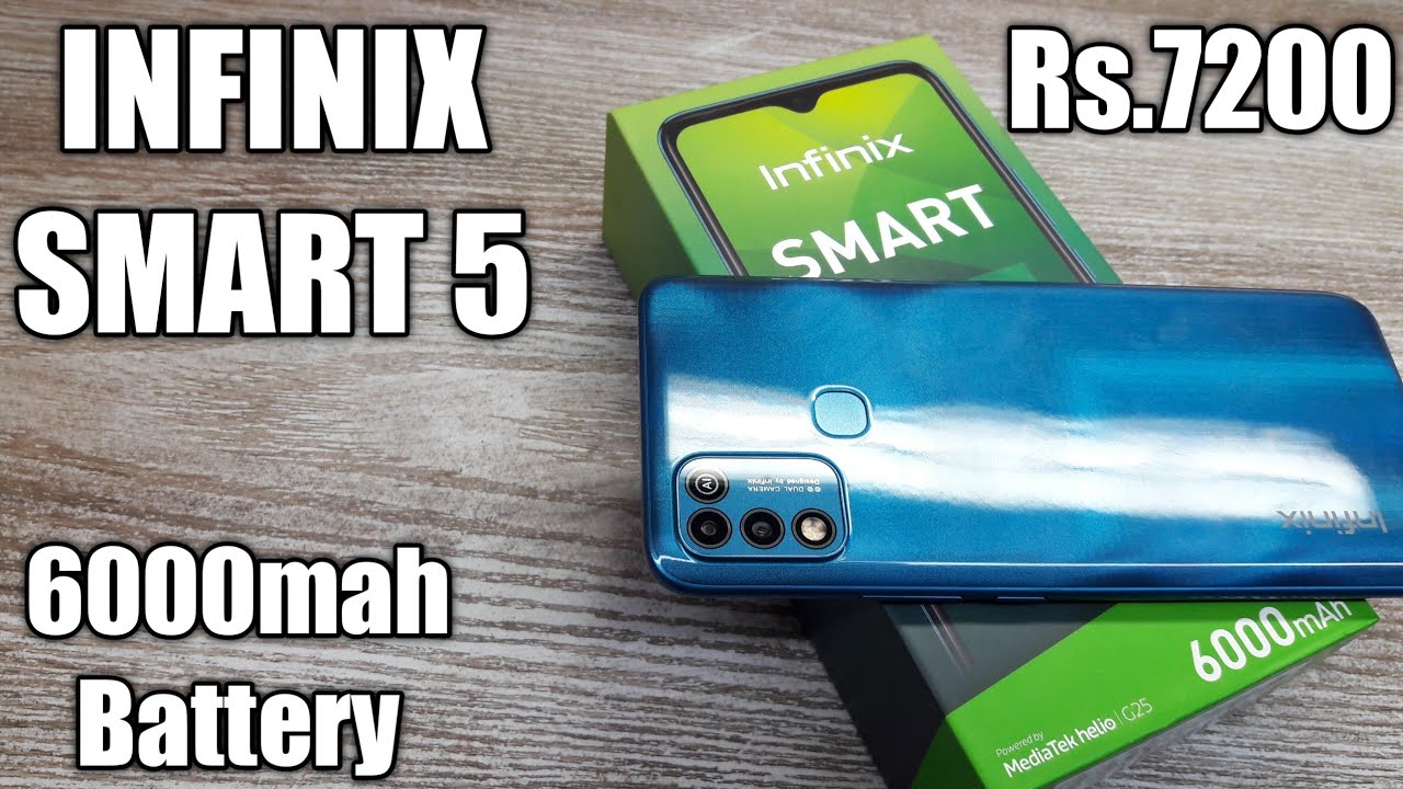 Infinix Smart 5 Blue Colour Unboxing - Should You Buy it ?