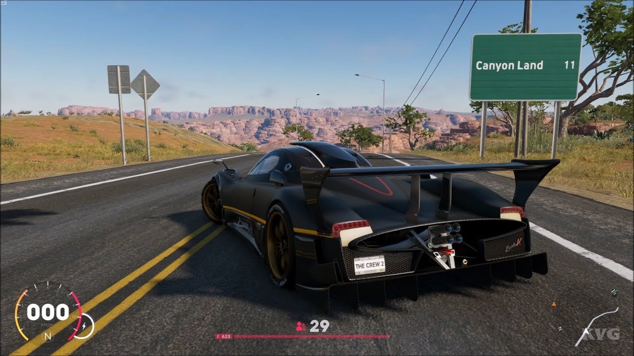 The Crew 2 - Pagani Zonda R 2008 - Open World Free Roam Gameplay (PC HD) [1080p60FPS]