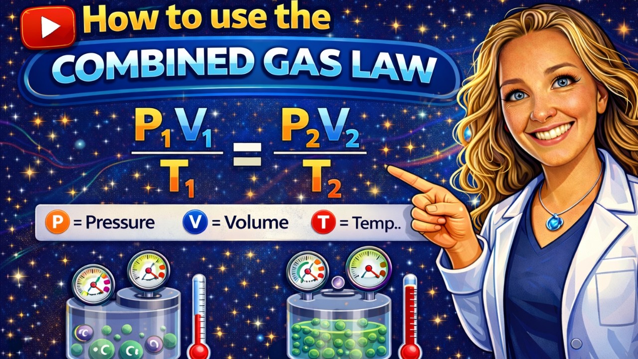 How To Use The Combined Gas Law | Direct vs. Inverse Relationships | Chemistry