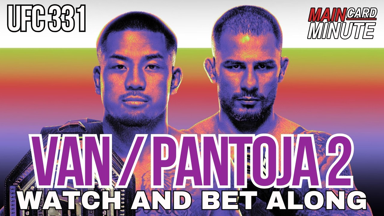 UFC 331: Joshua Van vs. Alexandre Pantoja 2 LIVE Stream | Watch Along Fight Companion