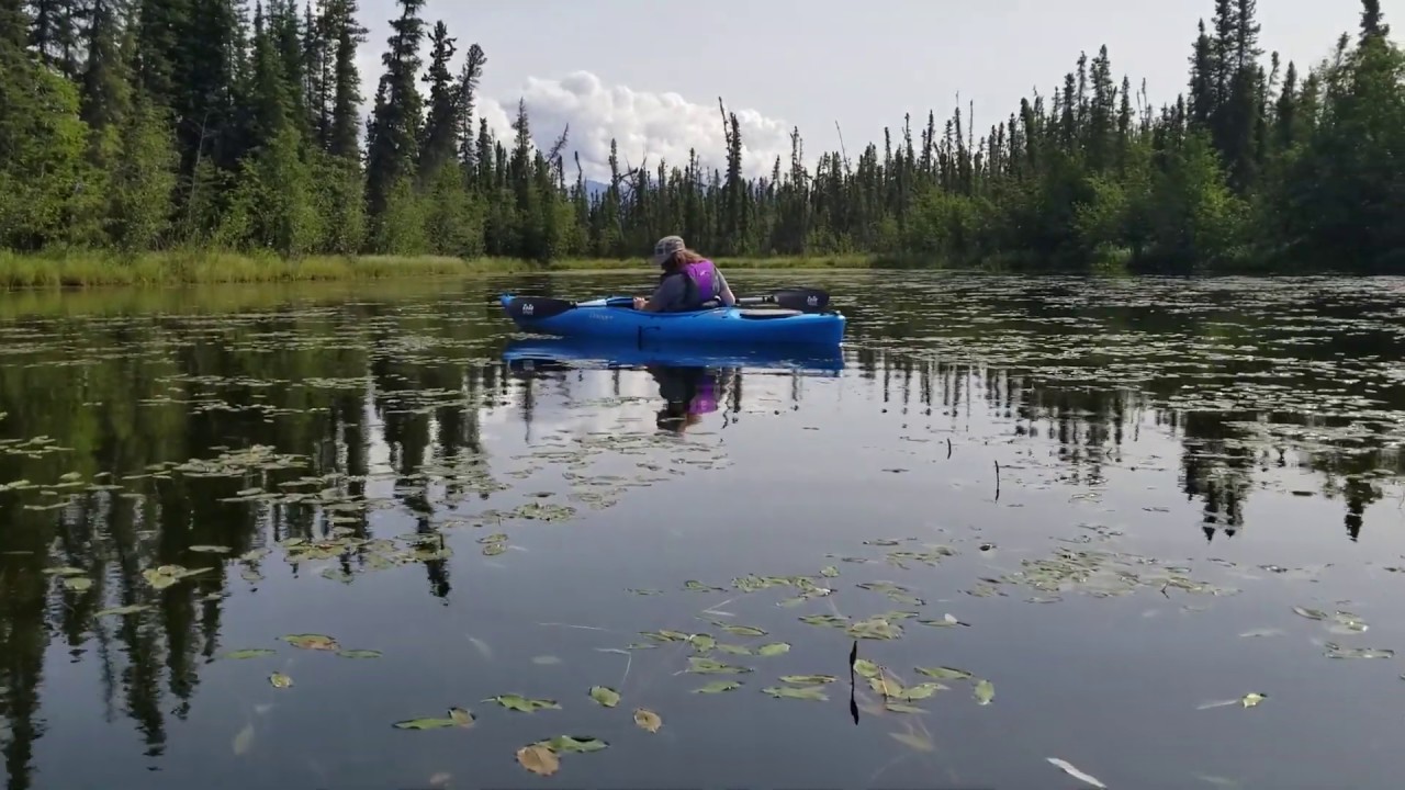 Silver & Van Lakes Kayaking near the McCarthy Road - Alaska