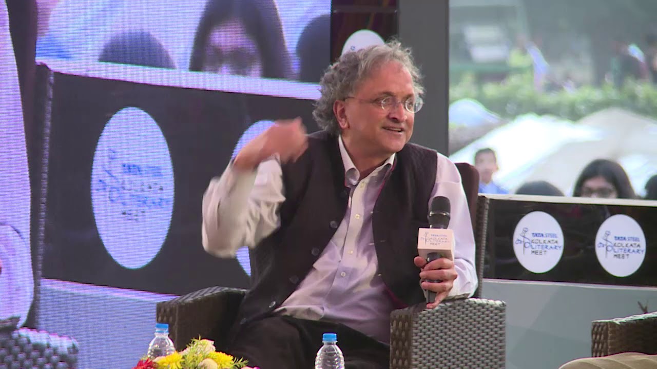 Rudrangshu Mukherjee and Ramachandra Guha at Kolkata Literary Meet 2019