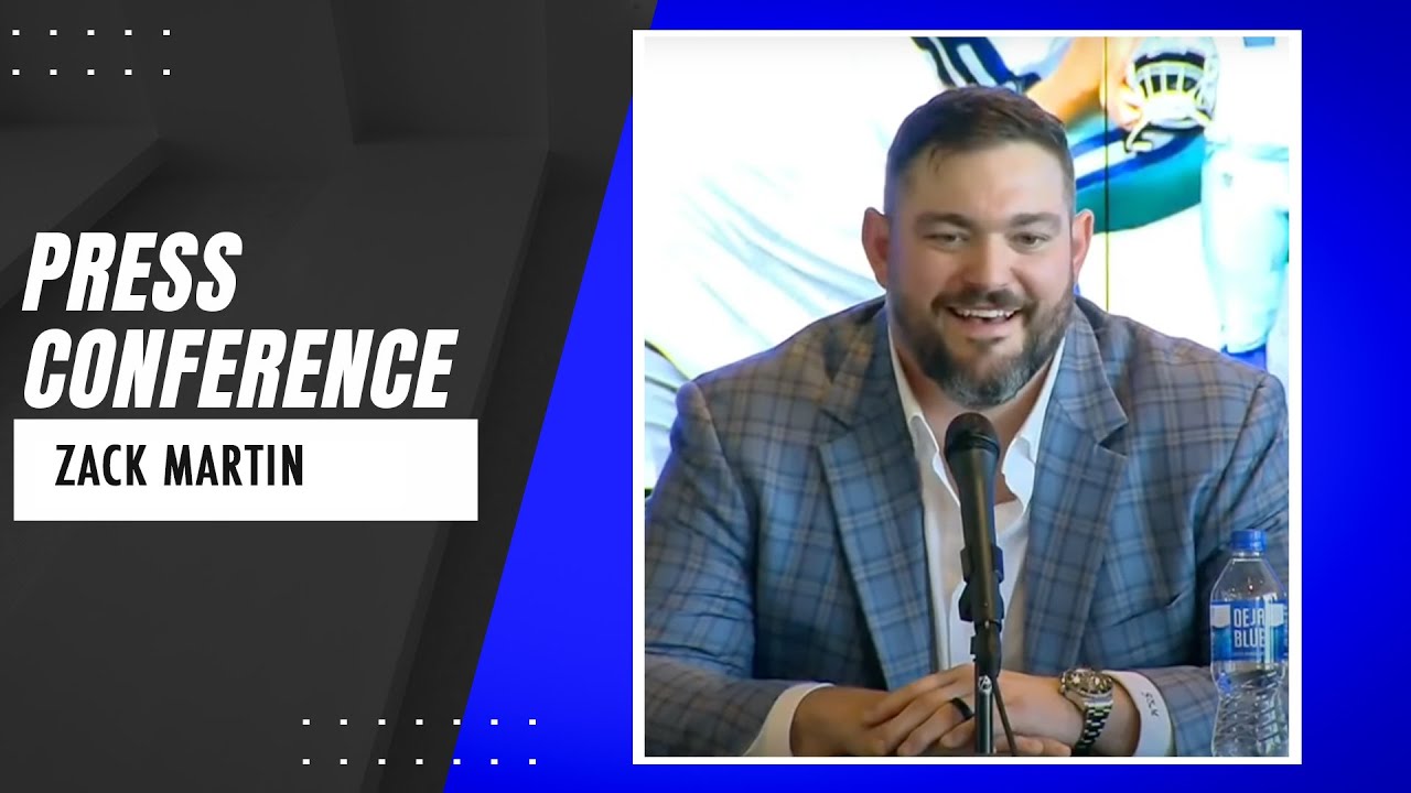 Zack Martin Retirement Press Conference | Dallas Cowboys 2025