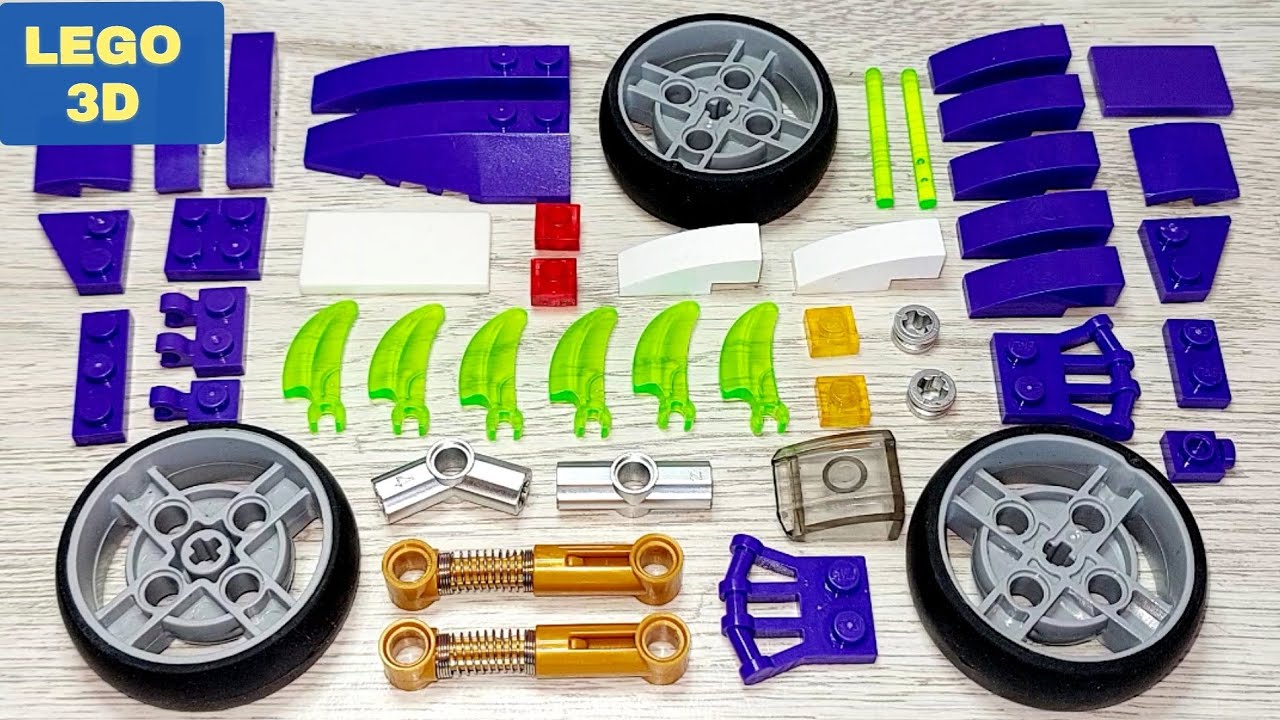 How to make a LEGO motorcycle