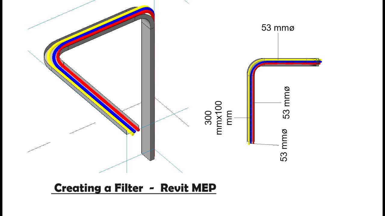 How to Apply Filter For Cable Tray and Conduit In - MEP Revit Tutorial