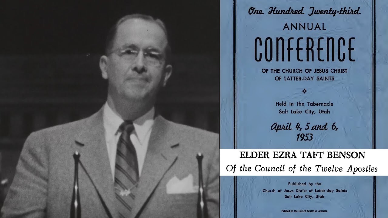 Ezra Taft Benson, Prayer - The Strength of America, April 1953