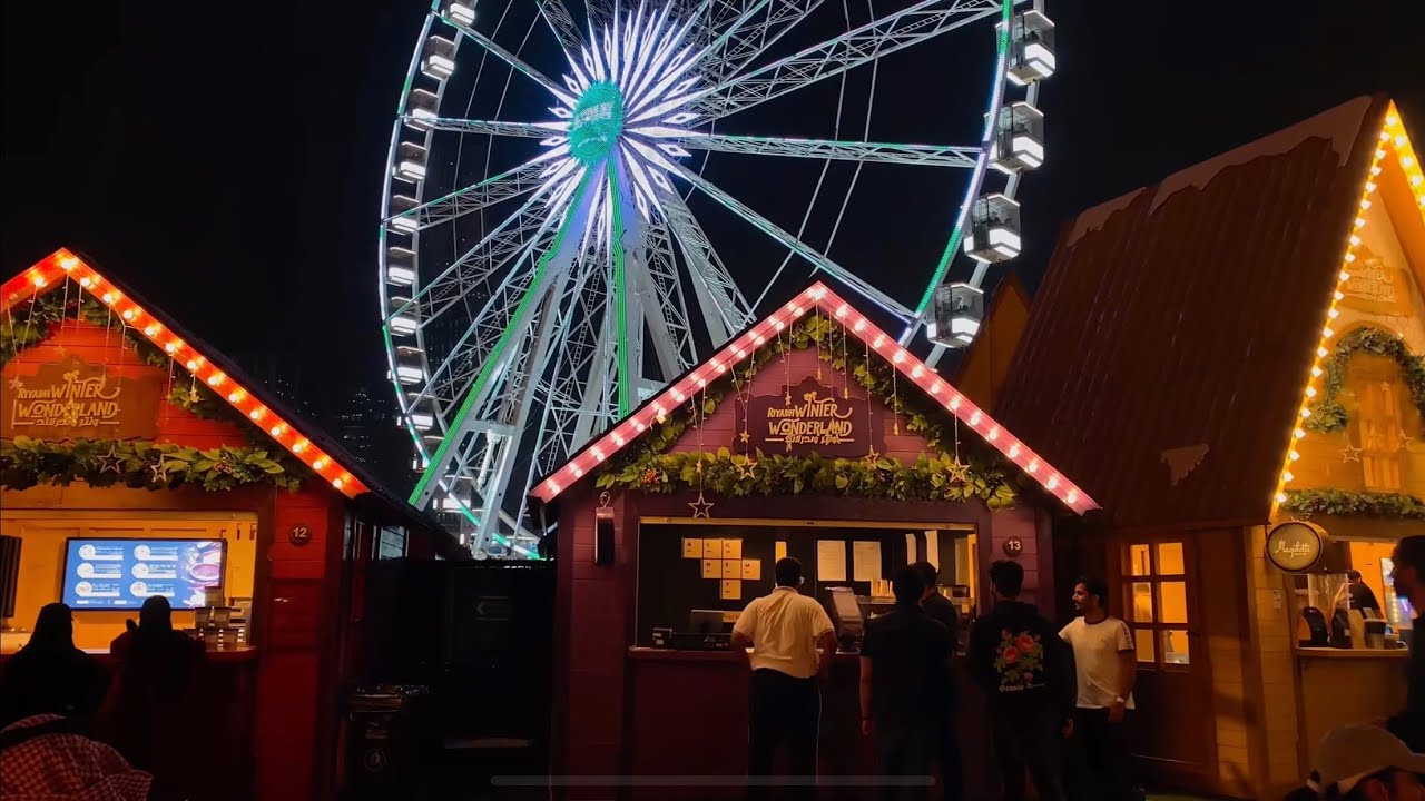 Winter Wonderland 🎡🎠 أرض العجائب