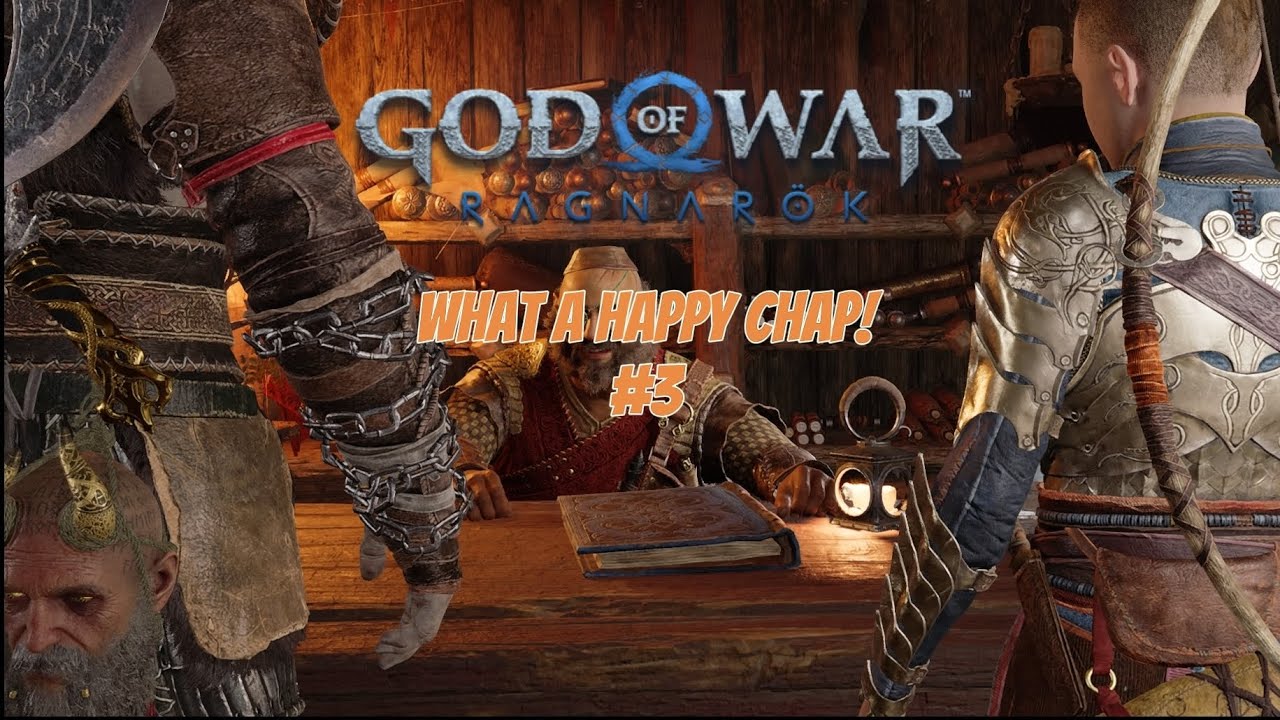 Such a happy guy! || god of war ragnarok #3