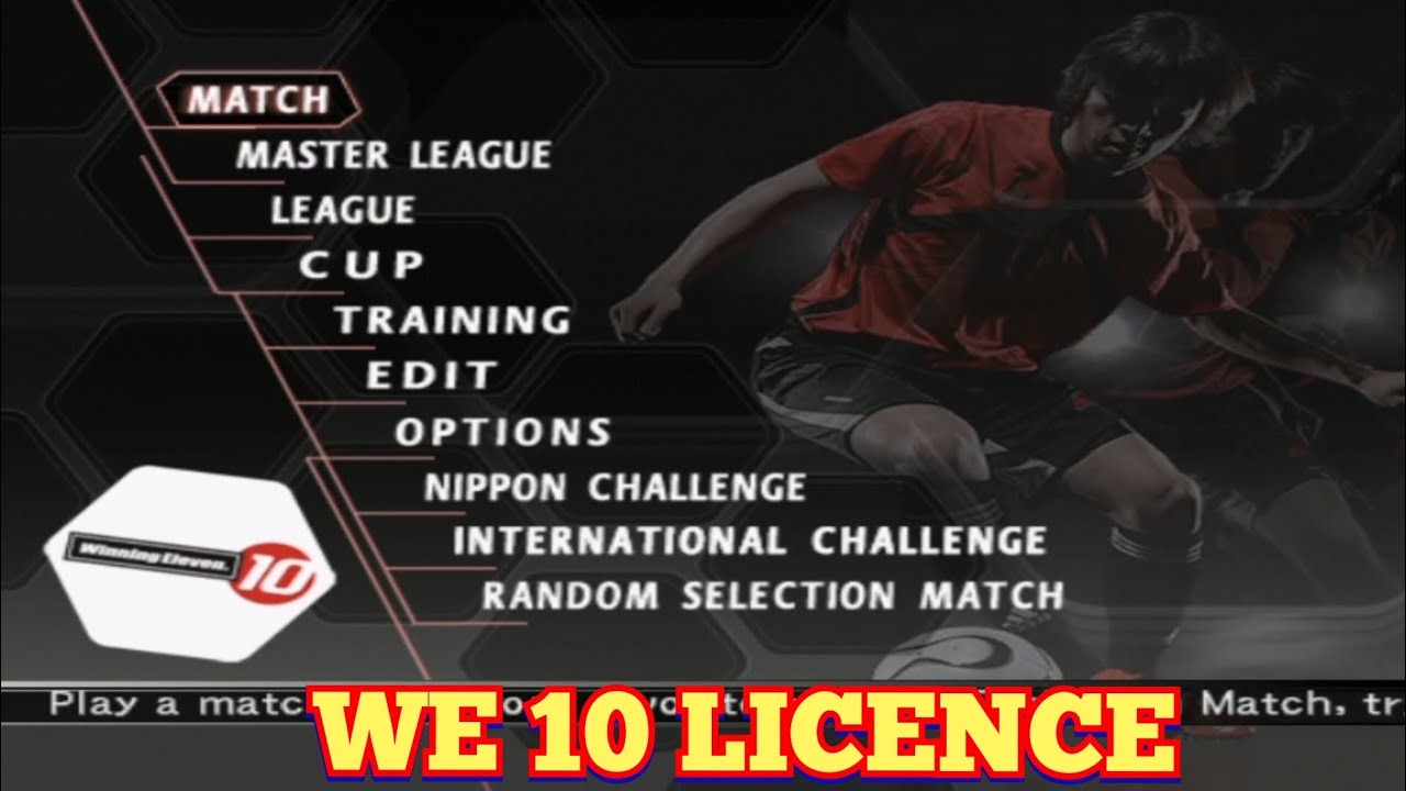 WINNING ELEVEN 10 PS2 | SEASON PATCH | ULTRA WIDE |