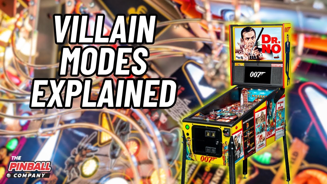 James Bond Pinball Villain Modes Explained - Stern Pinball