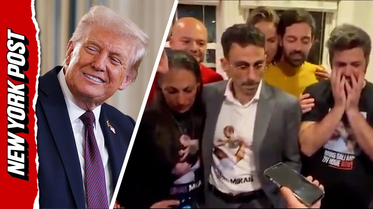 Посмотрите эмоциональный телефонный разговор Трампа с семьями заложников: они все возвращаются до...
