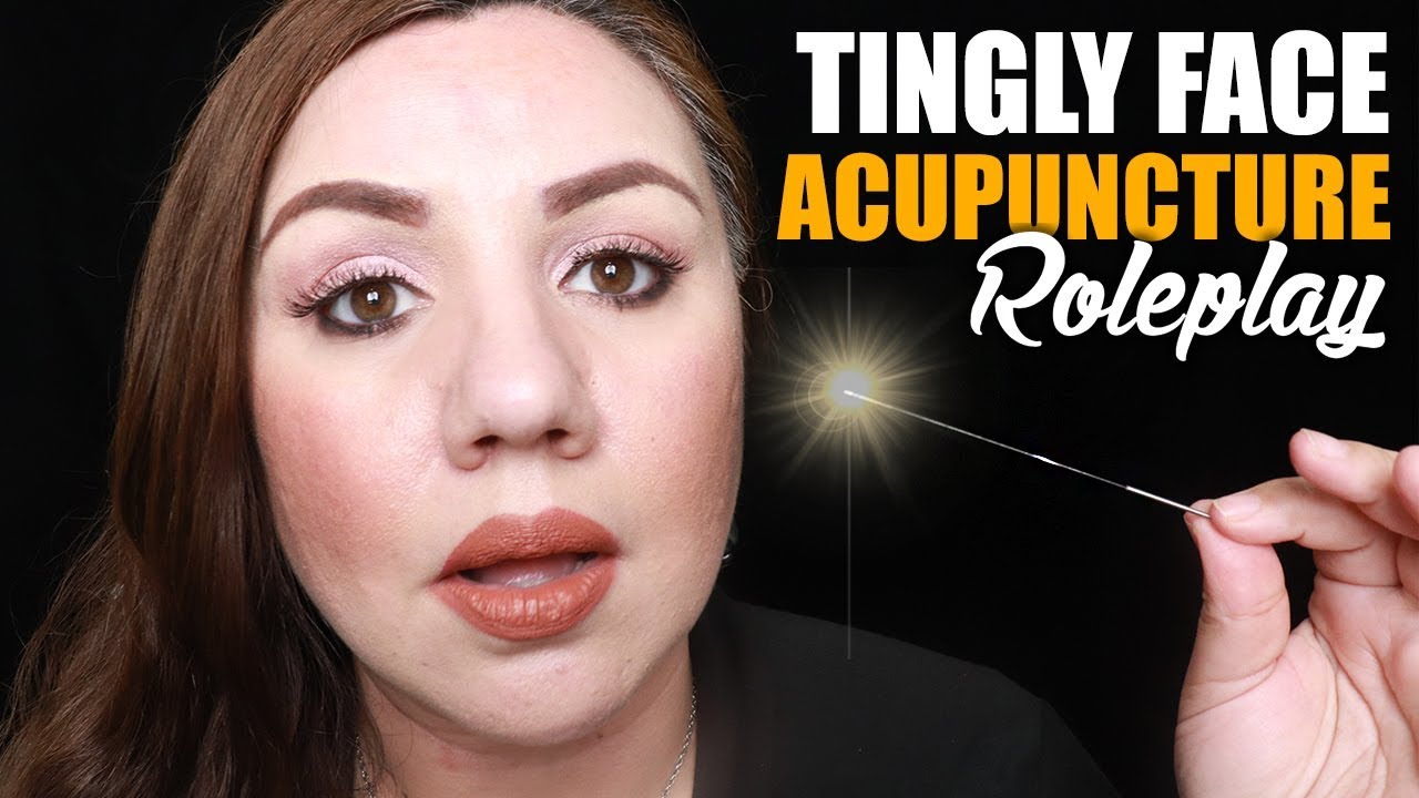 ASMR Tingly Facial Acupuncture For Relaxation Roleplay