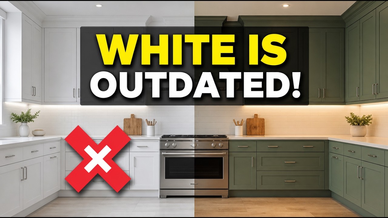 These Timeless Cabinet Colors for White Kitchens That Will Never Look Dated