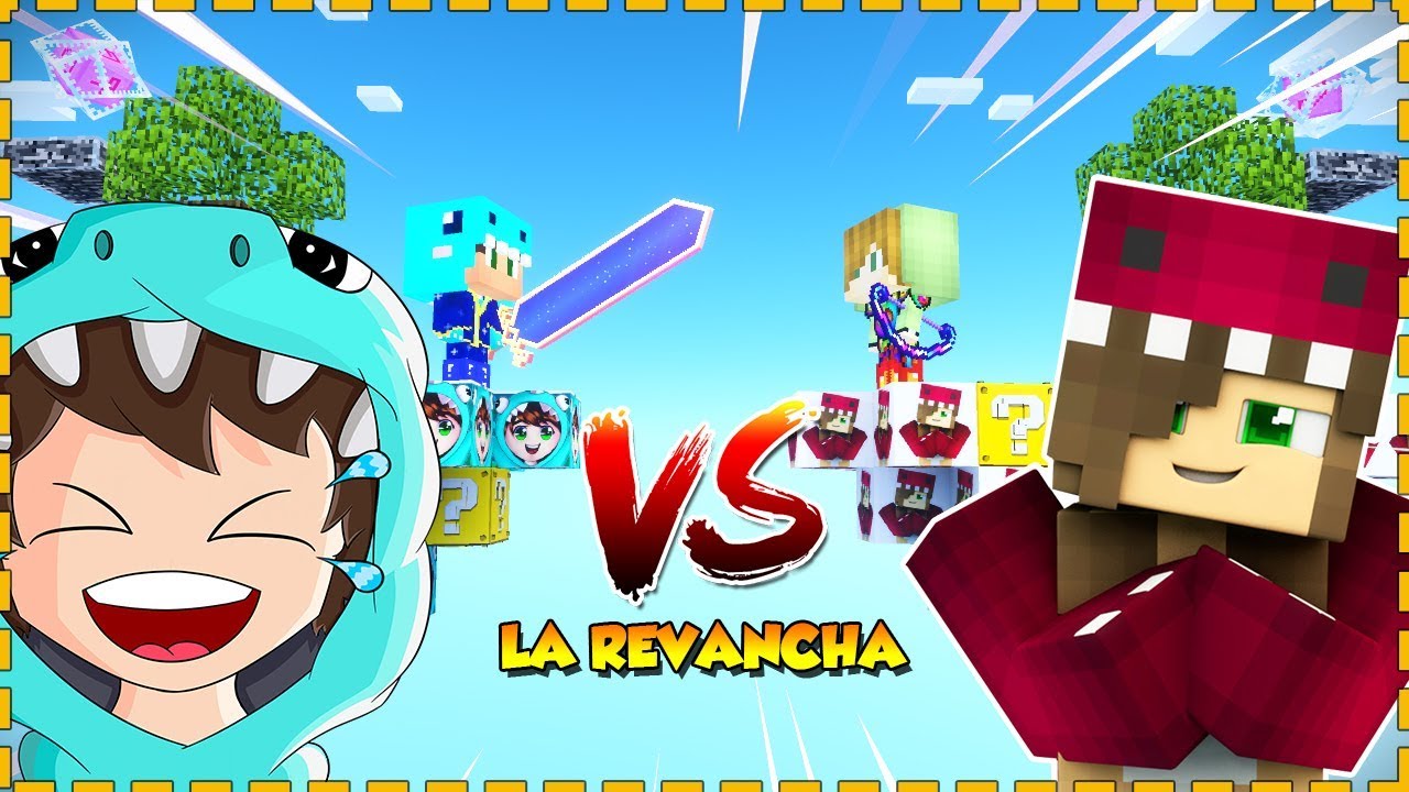 ISLA de BEBE MILO VS ISLA de BEBE MORA *2 VS 2* 🌴 MINECRAFT