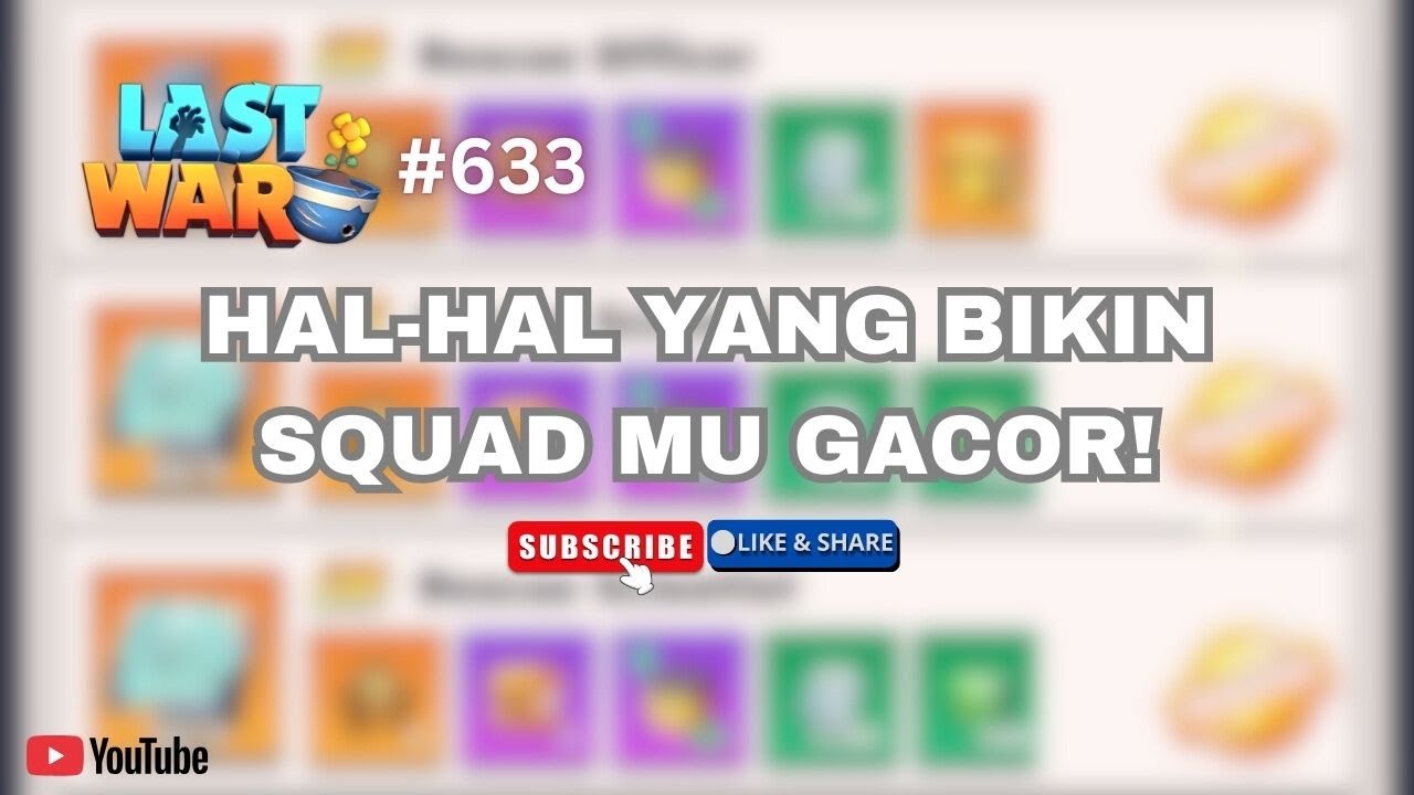 Kembali Ke Basic, Lakukan Hal Ini Agar Power Senantiasa Naik! | Last War Indonesia